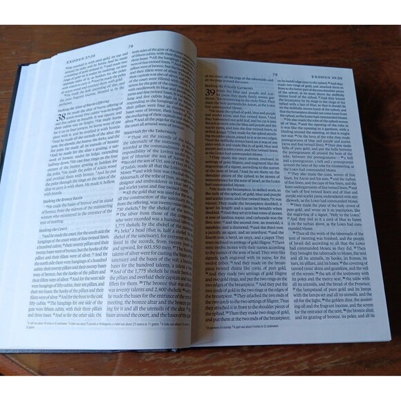 Holy Bible English Standard Version - ESV  Black (Hardcover 2016) Crossway VG - Picture 11 of 16